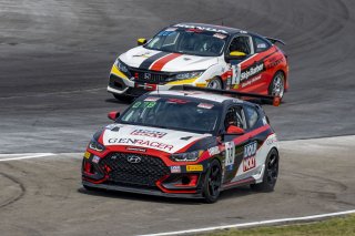 #78 Hyundai Veloster N DCT TC of Jeff Ricca, Genracer Ricca Autosport, TC America, TC, SRO America, New Orleans Motorsports Park, New Orleans, LA, May 2022.
 | Brian Cleary/SRO