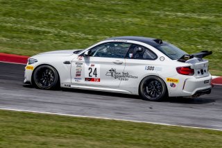 #24 BMW M2 CS (Cup) of Joseph Catania, Rigid Speed, TC America, TCX, SRO America, New Orleans Motorsports Park, New Orleans, LA, May 2022.
 | Brian Cleary/SRO