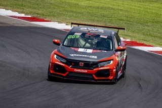 #9 Honda Civic Type-R, of Kevin Boehm, Skip Barber Racing, TC America, TC, SRO America, New Orleans Motorsports Park, New Orleans, LA, May 2022.
 | Brian Cleary/SRO