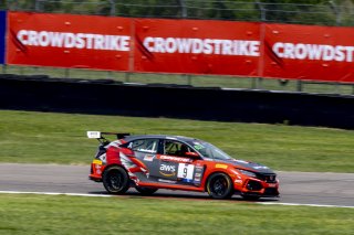 #9 Honda Civic Type-R, of Kevin Boehm, Skip Barber Racing, TC America, TC, SRO America, New Orleans Motorsports Park, New Orleans, LA, May 2022.
 | Brian Cleary/SRO