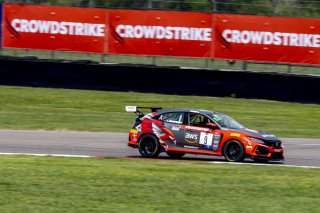 #9 Honda Civic Type-R, of Kevin Boehm, Skip Barber Racing, TC America, TC, SRO America, New Orleans Motorsports Park, New Orleans, LA, May 2022.
 | Brian Cleary/SRO