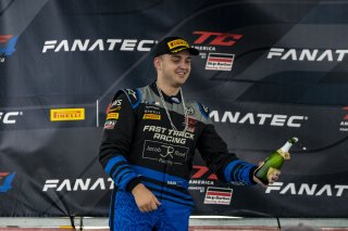 #1 BMW M2 CS (Cup) of Jacob Ruud, Fast Track Racing, TC America, TCX, SRO America, New Orleans Motorsports Park, New Orleans, LA, May 2022 | Brian Cleary/SRO