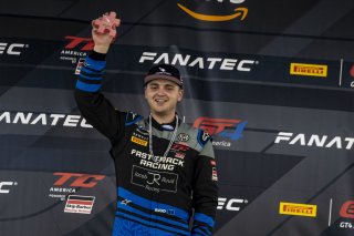#1 BMW M2 CS (Cup) of Jacob Ruud, Fast Track Racing, TC America, TCX, SRO America, New Orleans Motorsports Park, New Orleans, LA, May 2022 | Brian Cleary/SRO
