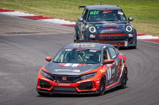 SRO America, New Orleans Motorsports Park, New Orleans, LA, May 2022.#9 Honda Civic Type-R, of Kevin Boehm, Skip Barber Racing, TC America, TC
 | SRO Motorsports Group