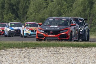 #9 Honda Civic Type-R, of Kevin Boehm, Skip Barber Racing, TC America, TC, SRO America, New Orleans Motorsports Park, New Orleans, LA, May 2022.
 | Brian Cleary/SRO