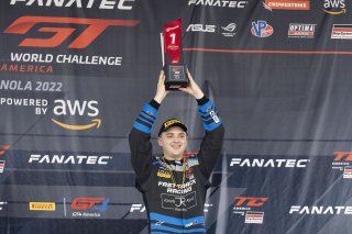 #1 BMW M2 CS (Cup) of Jacob Ruud, Fast Track Racing, TC America, TCX, SRO America, New Orleans Motorsports Park, New Orleans, LA, May 2022.
 | Brian Cleary/SRO