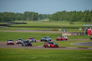 SRO America, New Orleans Motorsports Park, New Orleans, LA, May 2022.#9 Honda Civic Type-R, of Kevin Boehm, Skip Barber Racing, TC America, TC
 | SRO Motorsports Group