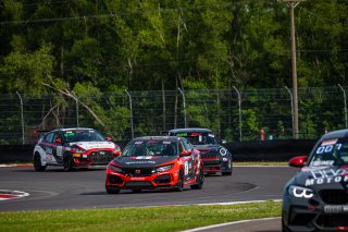 SRO America, New Orleans Motorsports Park, New Orleans, LA, May 2022.#9 Honda Civic Type-R, of Kevin Boehm, Skip Barber Racing, TC America, TC
 | SRO Motorsports Group