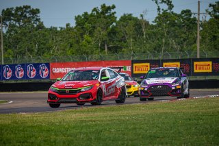 SRO America, New Orleans Motorsports Park, New Orleans, LA, May 2022.#8 Honda Civic Type-R, of Ruben Igleias, VGRT Racing Team, TC America, TC
 | SRO Motorsports Group