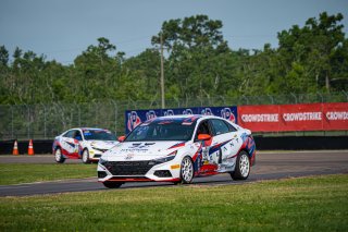 SRO America, New Orleans Motorsports Park, New Orleans, LA, May 2022.#98 Hyundai Elenta N-Line of Branyon Tiner, BRYAN HERTA AUTOSPORT W/ CURB-AGAJANIAN, TC America, TCA
 | SRO Motorsports Group