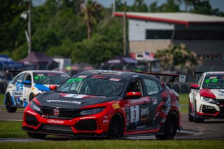 SRO America, New Orleans Motorsports Park, New Orleans, LA, May 2022.#9 Honda Civic Type-R, of Kevin Boehm, Skip Barber Racing, TC America, TC
 | SRO Motorsports Group