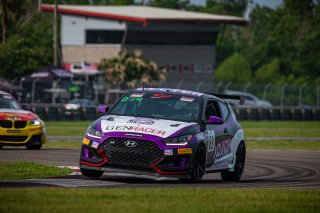 SRO America, New Orleans Motorsports Park, New Orleans, LA, May 2022.#88 Hyundai Veloster N TC of Nicholas Barbato, Genracer Riccas Autosport, TC America, TC
 | SRO Motorsports Group