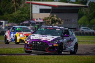 SRO America, New Orleans Motorsports Park, New Orleans, LA, May 2022.#88 Hyundai Veloster N TC of Nicholas Barbato, Genracer Riccas Autosport, TC America, TC
 | SRO Motorsports Group