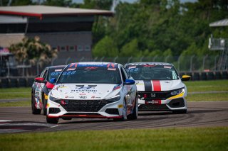 SRO America, New Orleans Motorsports Park, New Orleans, LA, May 2022.#33 Hyundai Elantra N-Line, of Tyler Delgado, BRYAN HERTA AUTOSPORT W/ CURB-AGAJANIAN, TC America, TCA
 | SRO Motorsports Group