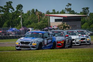 SRO America, New Orleans Motorsports Park, New Orleans, LA, May 2022.#1 BMW M2 CS (Cup) of Jacob Ruud, Fast Track Racing, TC America, TCX
 | SRO Motorsports Group