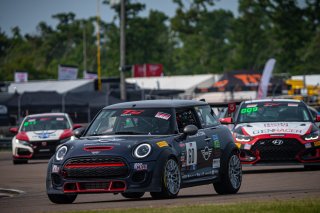 SRO America, New Orleans Motorsports Park, New Orleans, LA, May 2022.#60 Mini Cooper JCW Pro TC of Clay Williams, MINI JCW Team, TC America, TC
 | SRO Motorsports Group