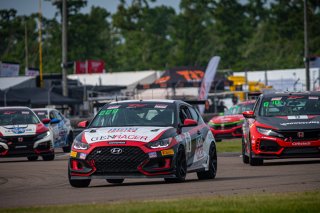 SRO America, New Orleans Motorsports Park, New Orleans, LA, May 2022.#78 Hyundai Veloster N DCT TC of Jeff Ricca, Genracer Ricca Autosport, TC America, TC
 | SRO Motorsports Group