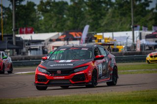 SRO America, New Orleans Motorsports Park, New Orleans, LA, May 2022.#9 Honda Civic Type-R, of Kevin Boehm, Skip Barber Racing, TC America, TC
 | SRO Motorsports Group