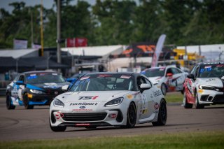 SRO America, New Orleans Motorsports Park, New Orleans, LA, May 2022.#21 Subaru BRZ of Gresham Wagner, TechSport Racing, TC America, TCA
 | SRO Motorsports Group