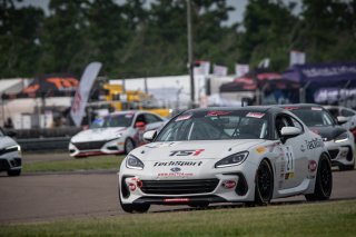 SRO America, New Orleans Motorsports Park, New Orleans, LA, May 2022.#21 Subaru BRZ of Gresham Wagner, TechSport Racing, TC America, TCA
 | SRO Motorsports Group