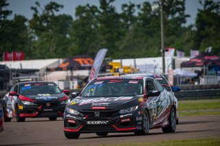 SRO America, New Orleans Motorsports Park, New Orleans, LA, May 2022.#780 Honda Civic Is of Sally McNulty, VGRT Racing Team, TC America, TCA
 | SRO Motorsports Group