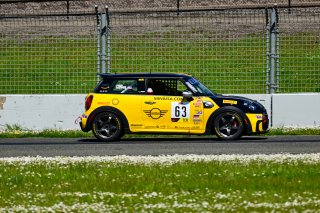 #63 Mini JCW (2019 - ) of MINI JCW Team, driven by Landon Lewis, TCA SRO America, Sonoma Raceway, Sonoma California, April 2023
 | &copy;Copyright: Frederick Hardy II 2023

All rights reserved. No Usage Without Permission