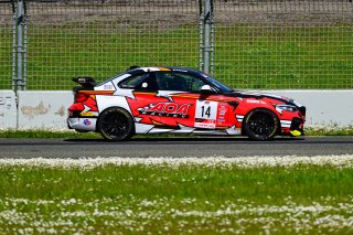 #14 BMW M2 CS (Cup) of AOA Racing, driven by Kenny Schmied SRO America, Sonoma Raceway, Sonoma California, April 2023
 | &copy;Copyright: Frederick Hardy II 2023

All rights reserved. No Usage Without Permission