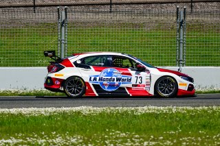 #73 Honda Civic Type-R TCX of LA Honda World Racing, driven by Kyle Loh, SRO America, Sonoma Raceway, Sonoma California, April 2023
 | &copy;Copyright: Frederick Hardy II 2023

All rights reserved. No Usage Without Permission
