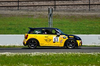 #63 Mini JCW (2019 - ) of MINI JCW Team, driven by Landon Lewis, TCA SRO America, Sonoma Raceway, Sonoma California, April 2023
 | &copy;Copyright: Frederick Hardy II 2023

All rights reserved. No Usage Without Permission