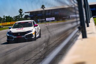 #11 Honda Civic Type-R (2017 - ) of DRS, Kris Valdez driven by, TC SRO America, NOLA Motorsport Park, Avondale, New Orlean, April 2023
 | ©Copyright: Frederick Hardy II 2023

All rights reserved. No Usage Without Permission