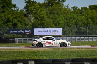 #23 Subaru BRZ  of TechSport Racing, driven by Shaoyi Che, TCA SRO America, NOLA Motorsport Park, Avondale, New Orlean, April 2023
 | ©Copyright: Frederick Hardy II 2023

All rights reserved. No Usage Without Permission