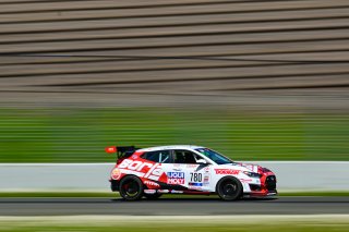 #780 Hyundai Veloster N DCT TC (2021 - ) of GenRacer, driven by Sally McNulty, TC SRO America, Sonoma Raceway, Sonoma California, April 2023
 | &copy;Copyright: Frederick Hardy II 2023

All rights reserved. No Usage Without Permission