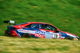 #78 Hyundai Elantra N TC of Genracer / Ricca Autosport, driven byJeff Ricca, TC SRO America, Sonoma Raceway, Sonoma California, April 2023
 | &copy;Copyright: Frederick Hardy II 2023

All rights reserved. No Usage Without Permission
