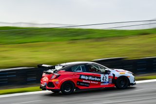 #42 Honda Civic Type-R (2017 - ) of Skip Barber Racing School, driven by Ken Fukuda, TC SRO America, Sonoma Raceway, Sonoma California, April 2023
 | &copy;Copyright: Frederick Hardy II 2023

All rights reserved. No Usage Without Permission
