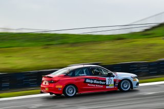 #77 Honda Civic Si FE1 of Skip Barber Racing School, driven by William Lambros, TCA SRO America, Sonoma Raceway, Sonoma California, April 2023
 | &copy;Copyright: Frederick Hardy II 2023

All rights reserved. No Usage Without Permission