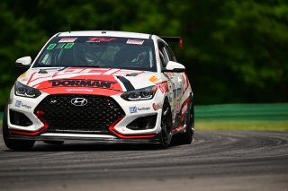 #780 Hyundai Veloster N DCT TC (2021 - ) of GenRacer, driven by Sally McNulty, TC SRO America, Virginia International Raceway, Alton, Virginia, June 2023
 | ©Copyright: Frederick Hardy II / SRO 2023/  

All rights reserved. No Usage Without Permission