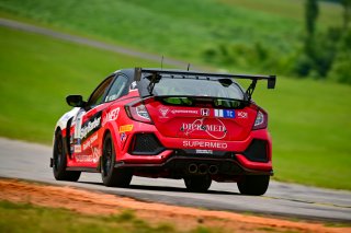 #7 Honda Civic Type-R (2017 - ) of Skip Barber Racing School, driven by Celso Neto, TC SRO America, Virginia International Raceway, Alton, Virginia, June 2023
 | ©Copyright: Frederick Hardy II / SRO 2023/  

All rights reserved. No Usage Without Permission