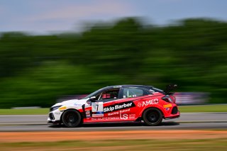 #7 Honda Civic Type-R (2017 - ) of Skip Barber Racing School, driven by Celso Neto, TC SRO America, Virginia International Raceway, Alton, Virginia, June 2023
 | ©Copyright: Frederick Hardy II / SRO 2023/  

All rights reserved. No Usage Without Permission