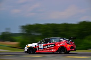 #7 Honda Civic Type-R (2017 - ) of Skip Barber Racing School, driven by Celso Neto, TC SRO America, Virginia International Raceway, Alton, Virginia, June 2023
 | ©Copyright: Frederick Hardy II / SRO 2023/  

All rights reserved. No Usage Without Permission