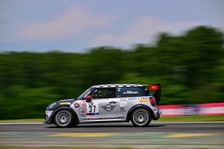 #37 Mini JCW Pro TC of MINI JCW Team, Cristian Perocarpi driven by, TC SRO America, Virginia International Raceway, Alton, Virginia, June 2023
 | ©Copyright: Frederick Hardy II / SRO 2023/  

All rights reserved. No Usage Without Permission