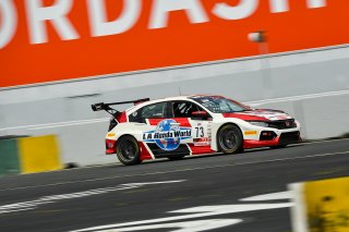 #73 Honda Civic Type-R TCX of LA Honda World Racing, driven by Kyle Loh, SRO America, Sonoma Raceway, Sonoma California, April 2023
 | &copy;Copyright: Frederick Hardy II 2023

All rights reserved. No Usage Without Permission