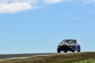 #62 Mini JCW (2019 - ) of MINI JCW Team, driven by P.J. Groenke, TCA SRO America, Sonoma Raceway, Sonoma California, April 2023
 | &copy;Copyright: Frederick Hardy II 2023

All rights reserved. No Usage Without Permission
