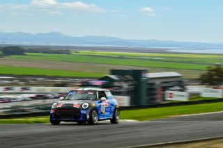 #62 Mini JCW (2019 - ) of MINI JCW Team, driven by P.J. Groenke, TCA SRO America, Sonoma Raceway, Sonoma California, April 2023
 | &copy;Copyright: Frederick Hardy II 2023

All rights reserved. No Usage Without Permission