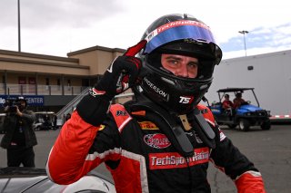 #22 Subaru BRZ  of TechSport Racing, driven by Devin Anderson SRO America, Sonoma Raceway, Sonoma California, April 2023
 | &copy;Copyright: Frederick Hardy II 2023

All rights reserved. No Usage Without Permission