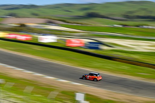 #64 Mini JCW (2019 - ) of MINI JCW Team, driven by Alain Lauziere, TCA SRO America, Sonoma Raceway, Sonoma California, April 2023
 | &copy;Copyright: Frederick Hardy II 2023

All rights reserved. No Usage Without Permission