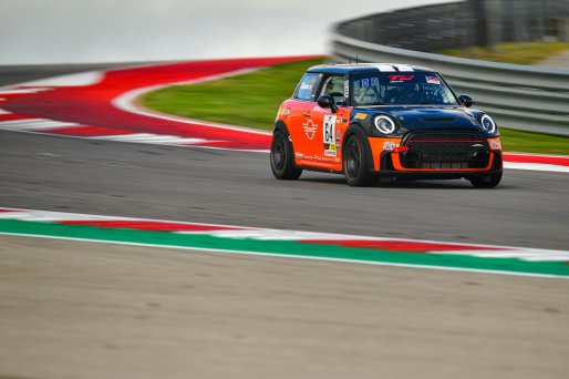 #64 Mini JCW (2019 - ) of MINI JCW Team, driven by Alain Lauziere, TCA SRO America, Circuit of the Americas, Austin, Texas, May 2023
 | &copy;Copyright: Frederick Hardy II / SRO 2023/  

All rights reserved. No Usage Without Permission