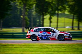 #73 Honda Civic Type-R TCX of LA Honda World Racing, driven by William Tally, SRO America, Virginia International Raceway, Alton, Virginia, June 2023
 | ©Copyright: Frederick Hardy II / SRO 2023/  

All rights reserved. No Usage Without Permission