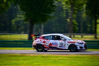 #780 Hyundai Veloster N DCT TC (2021 - ) of GenRacer, driven by Sally McNulty, TC SRO America, Virginia International Raceway, Alton, Virginia, June 2023
 | ©Copyright: Frederick Hardy II / SRO 2023/  

All rights reserved. No Usage Without Permission
