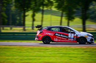 #7 Honda Civic Type-R (2017 - ) of Skip Barber Racing School, driven by Celso Neto, TC SRO America, Virginia International Raceway, Alton, Virginia, June 2023
 | ©Copyright: Frederick Hardy II / SRO 2023/  

All rights reserved. No Usage Without Permission