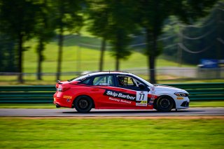 #77 Honda Civic Si FE1 of Skip Barber Racing School, driven by William Lambros, TCA SRO America, Virginia International Raceway, Alton, Virginia, June 2023
 | ©Copyright: Frederick Hardy II / SRO 2023/  

All rights reserved. No Usage Without Permission